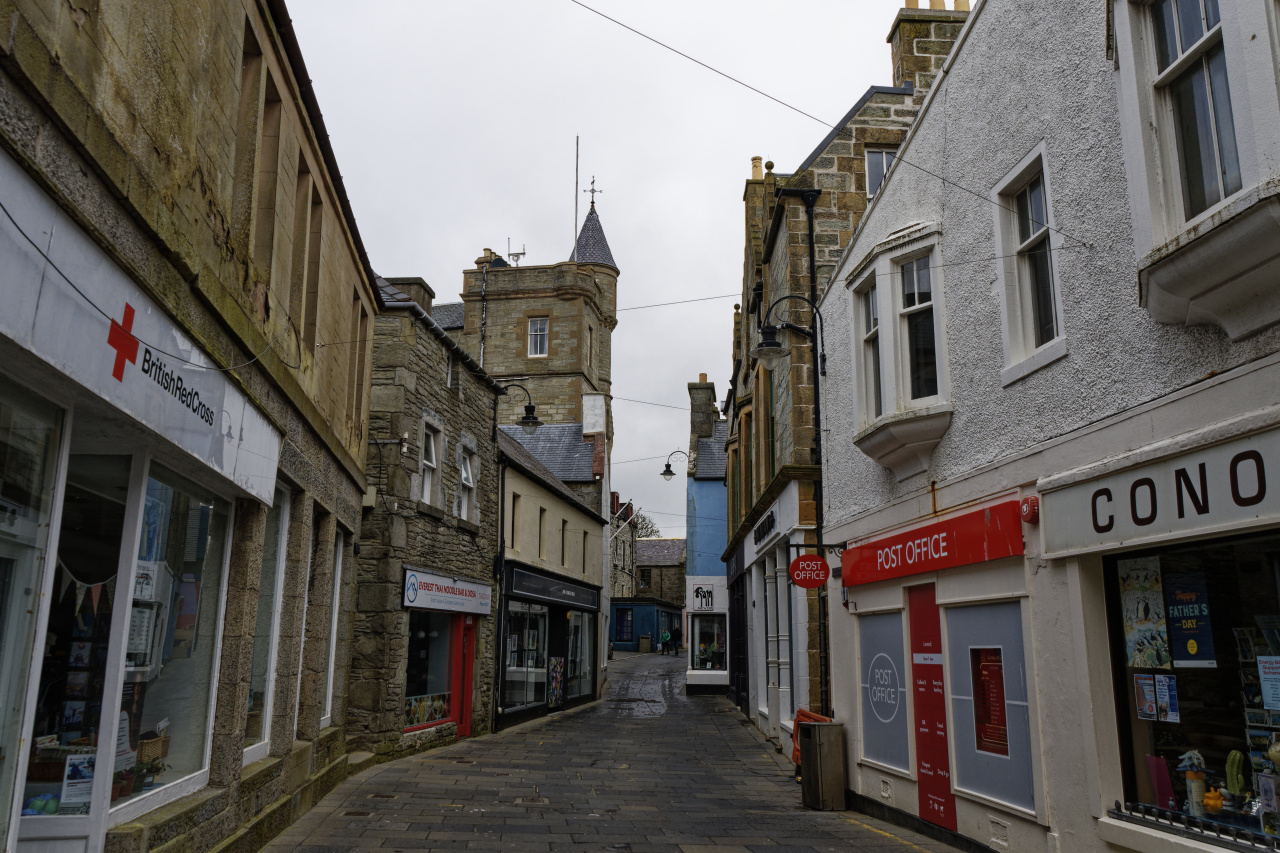 Lerwick's Commercial Street