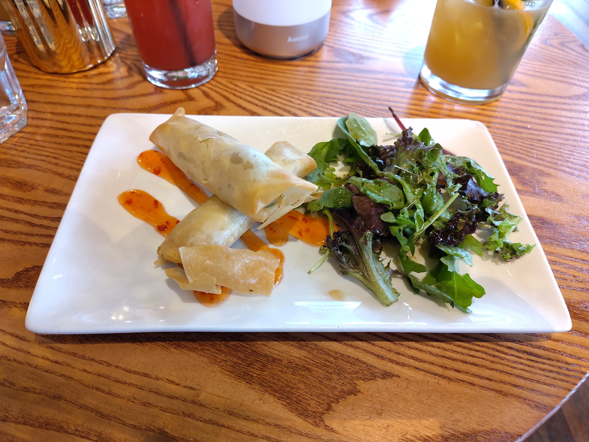 Jerk Chicken Spring Rolls