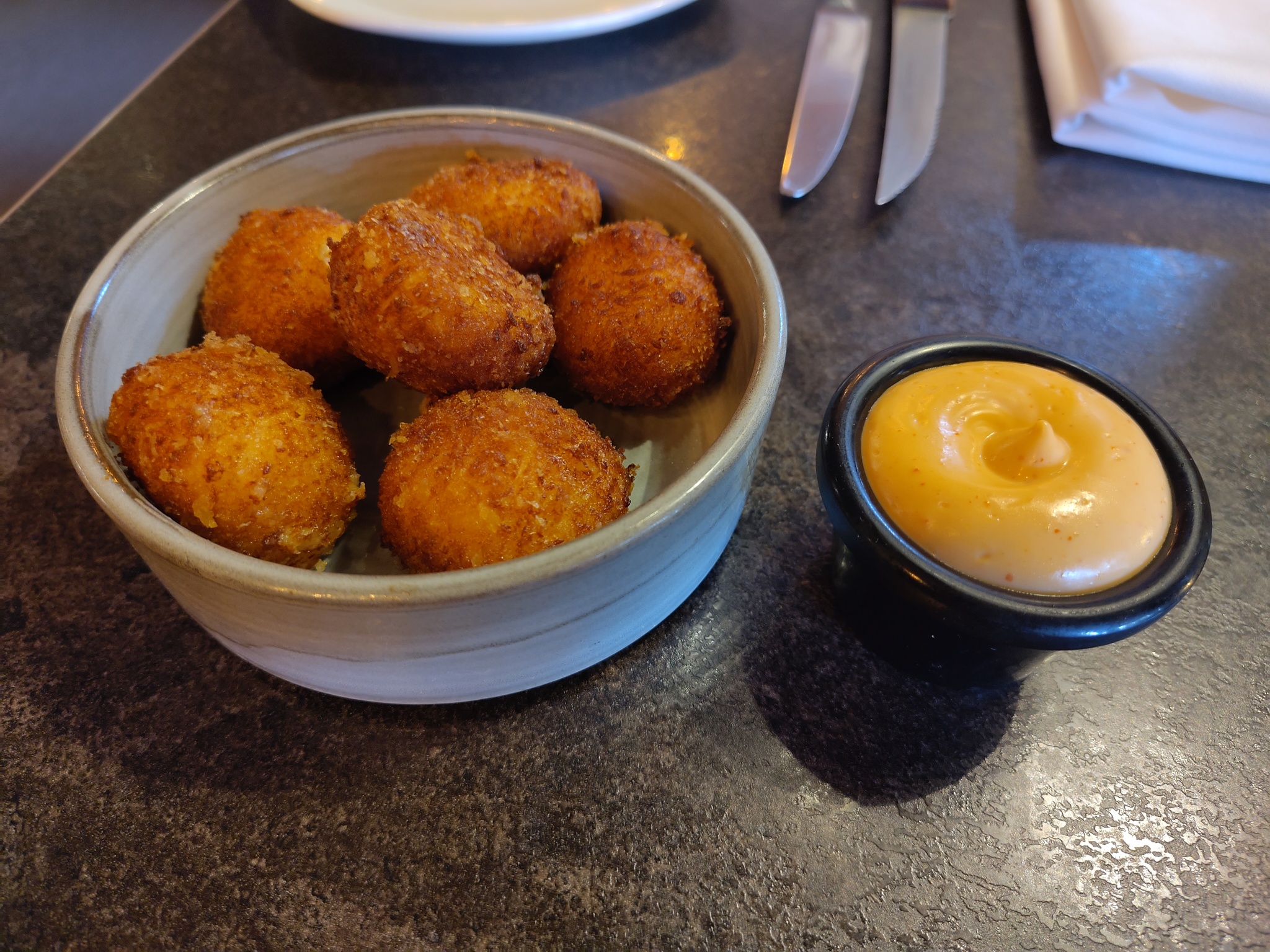 Cheese Polenta Balls