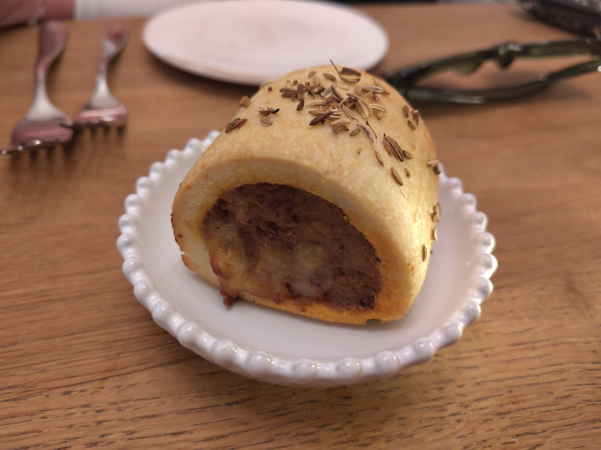 'Nduja and Smoked Mozzarella Sausage Roll