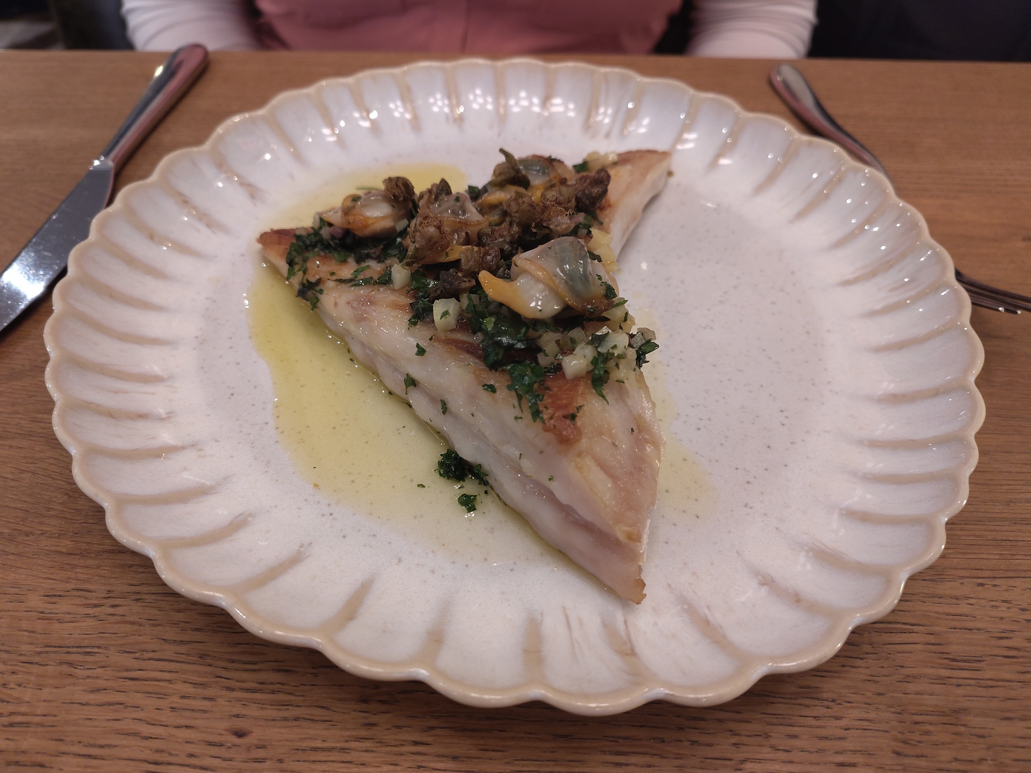 Butter Roasted Ray Wing