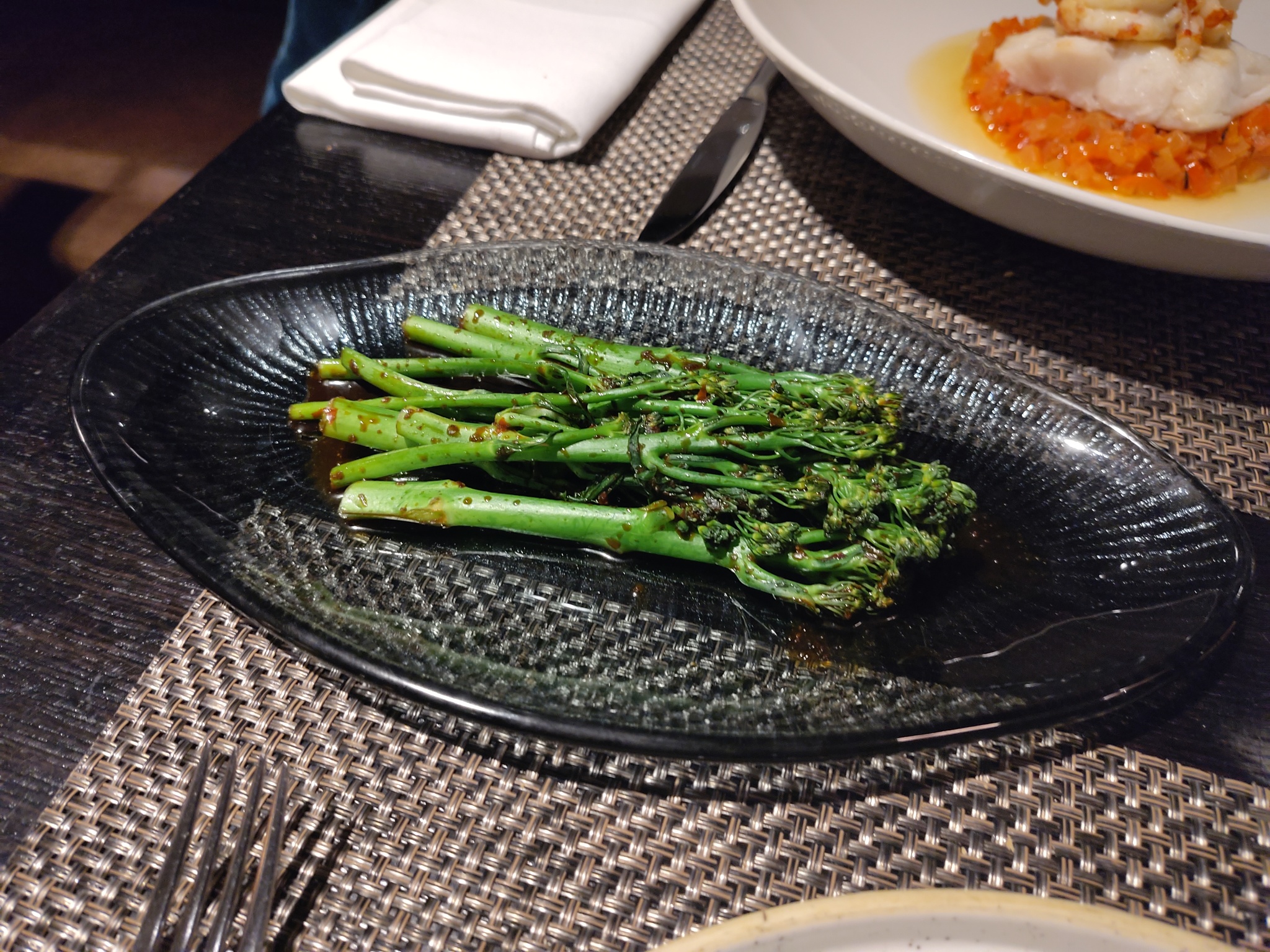 Soy Sauce Glazed Tenderstem Broccoli