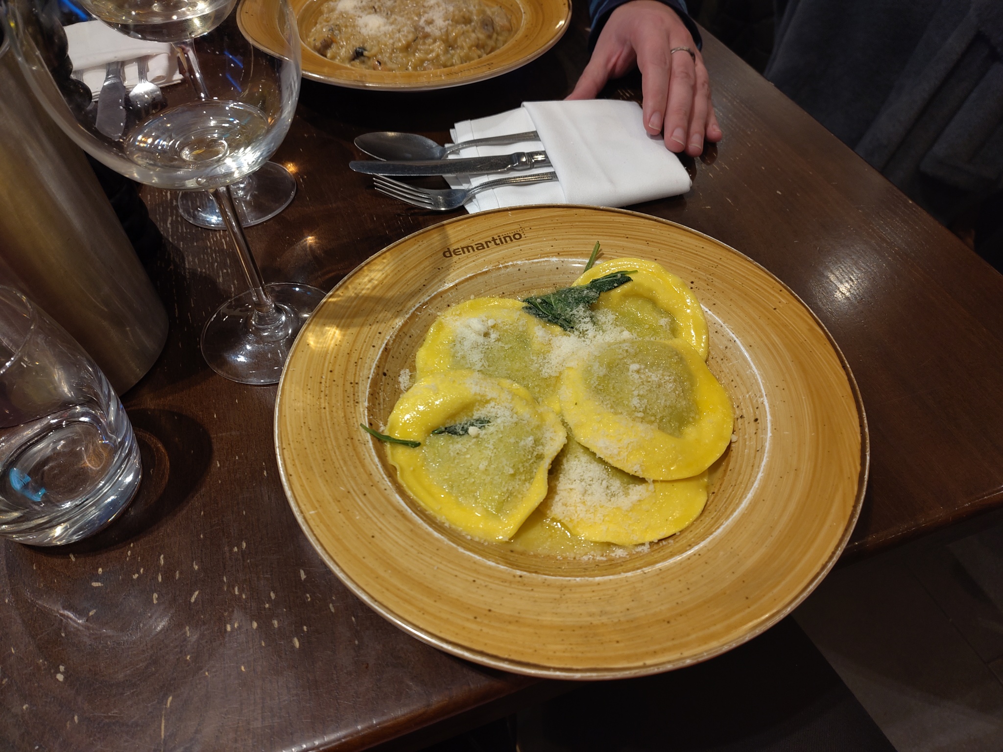 Spinach and Ricotta Ravioli