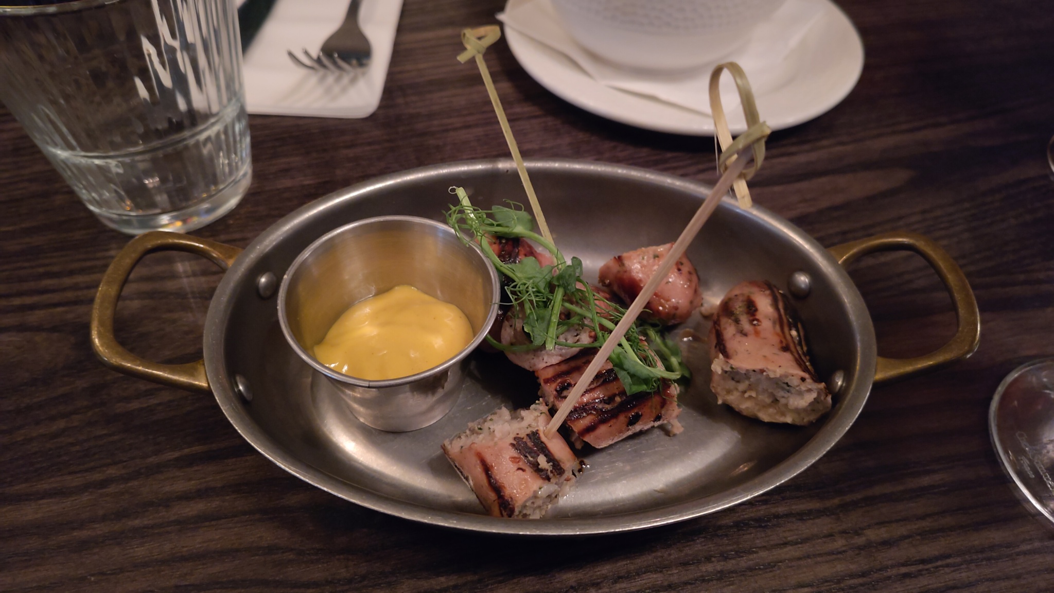 Wild Boar Sausages, with English Mustard