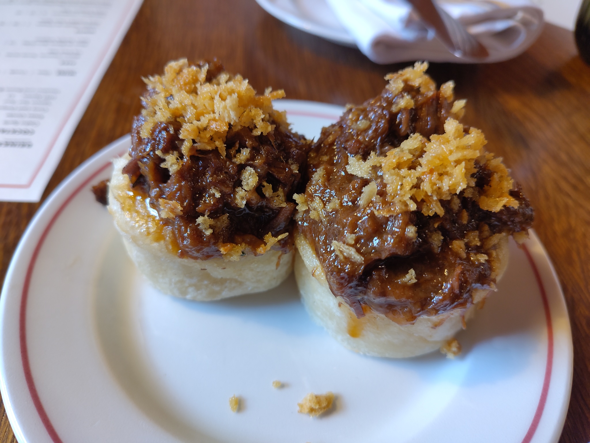 Oxtail Crumpets