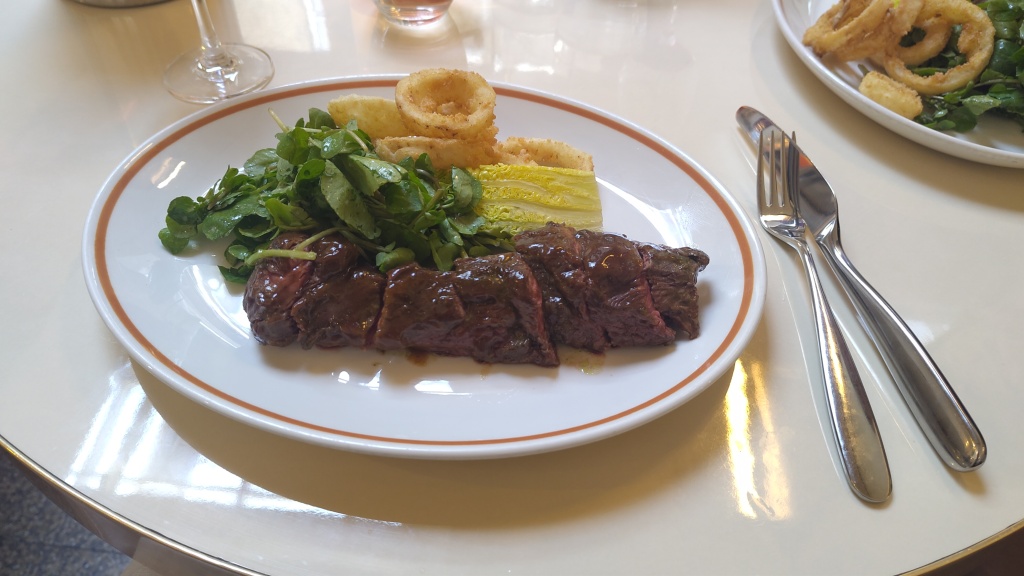 Onglet with Vegetables