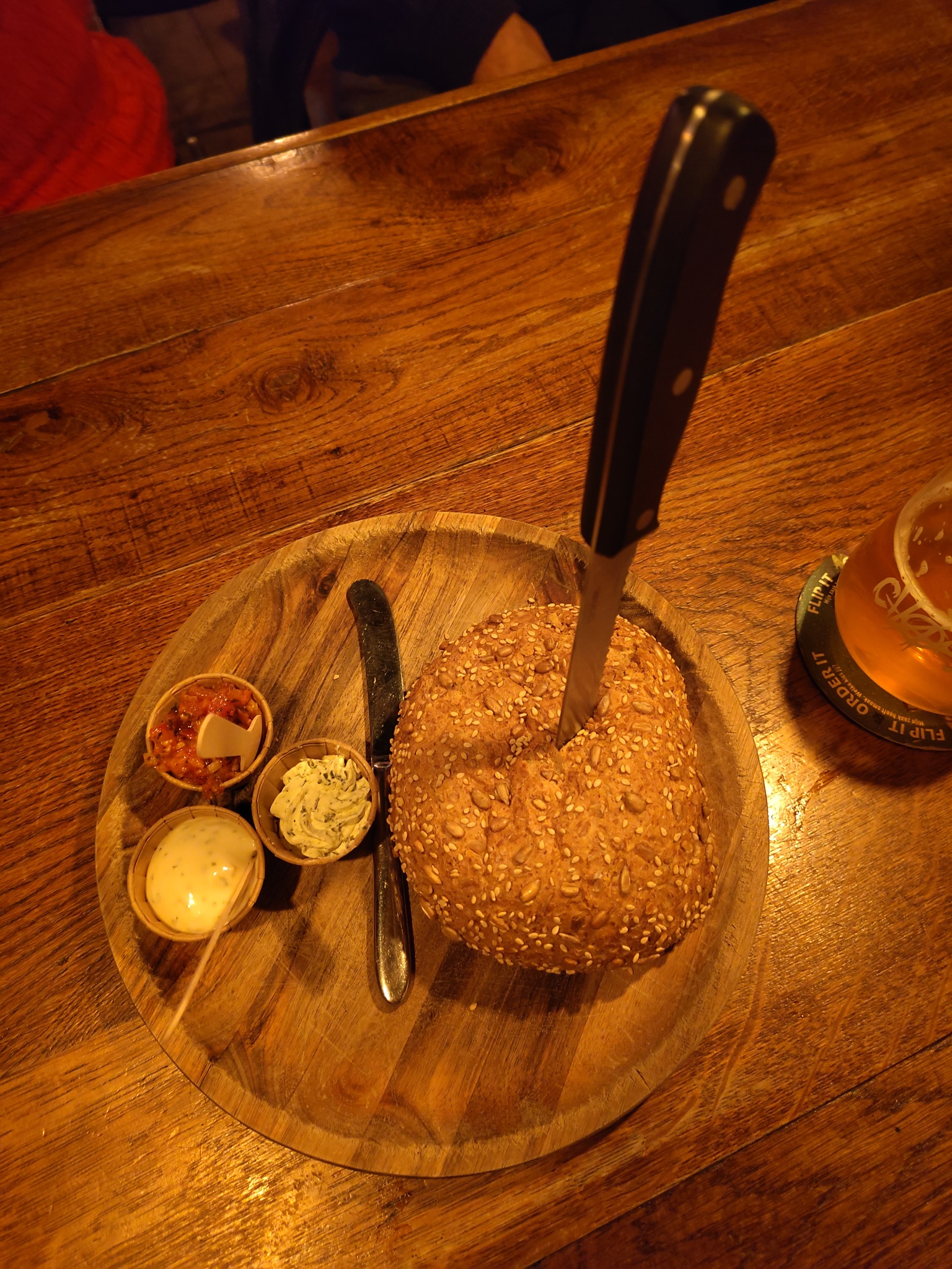 Oerbrood with Butters and Tapenade