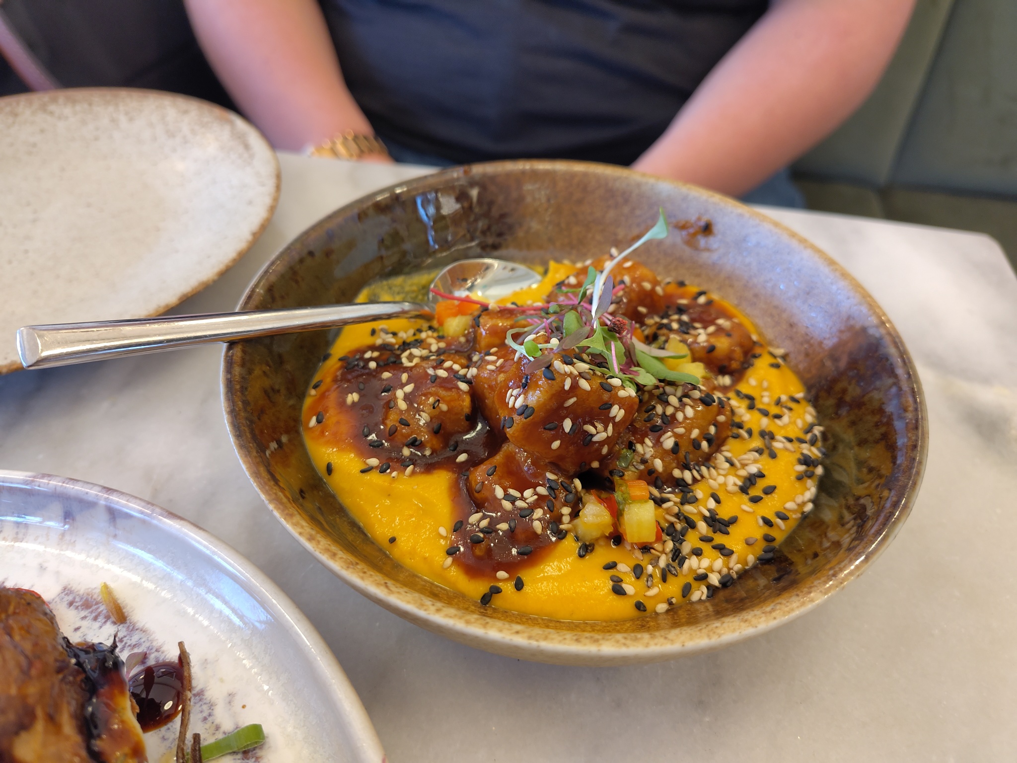 Sticky Cashew Tofu