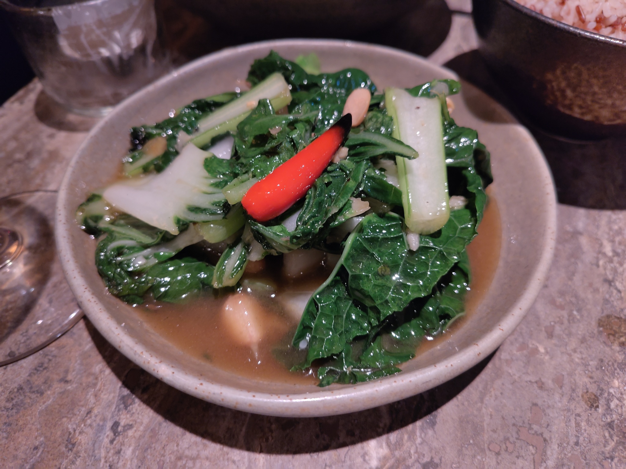 Stir Fry of Farm Greens