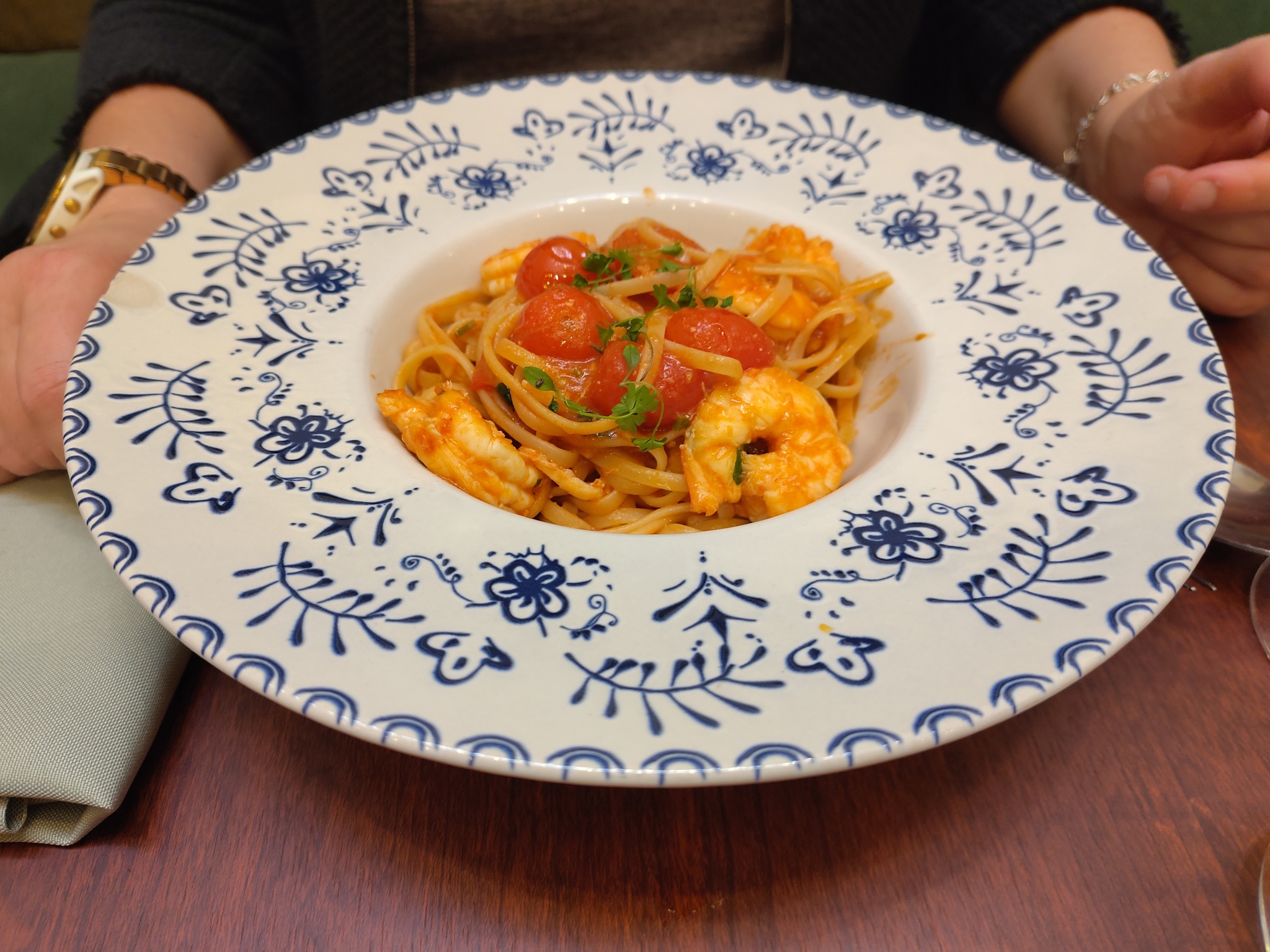 Linguine al Gamberi