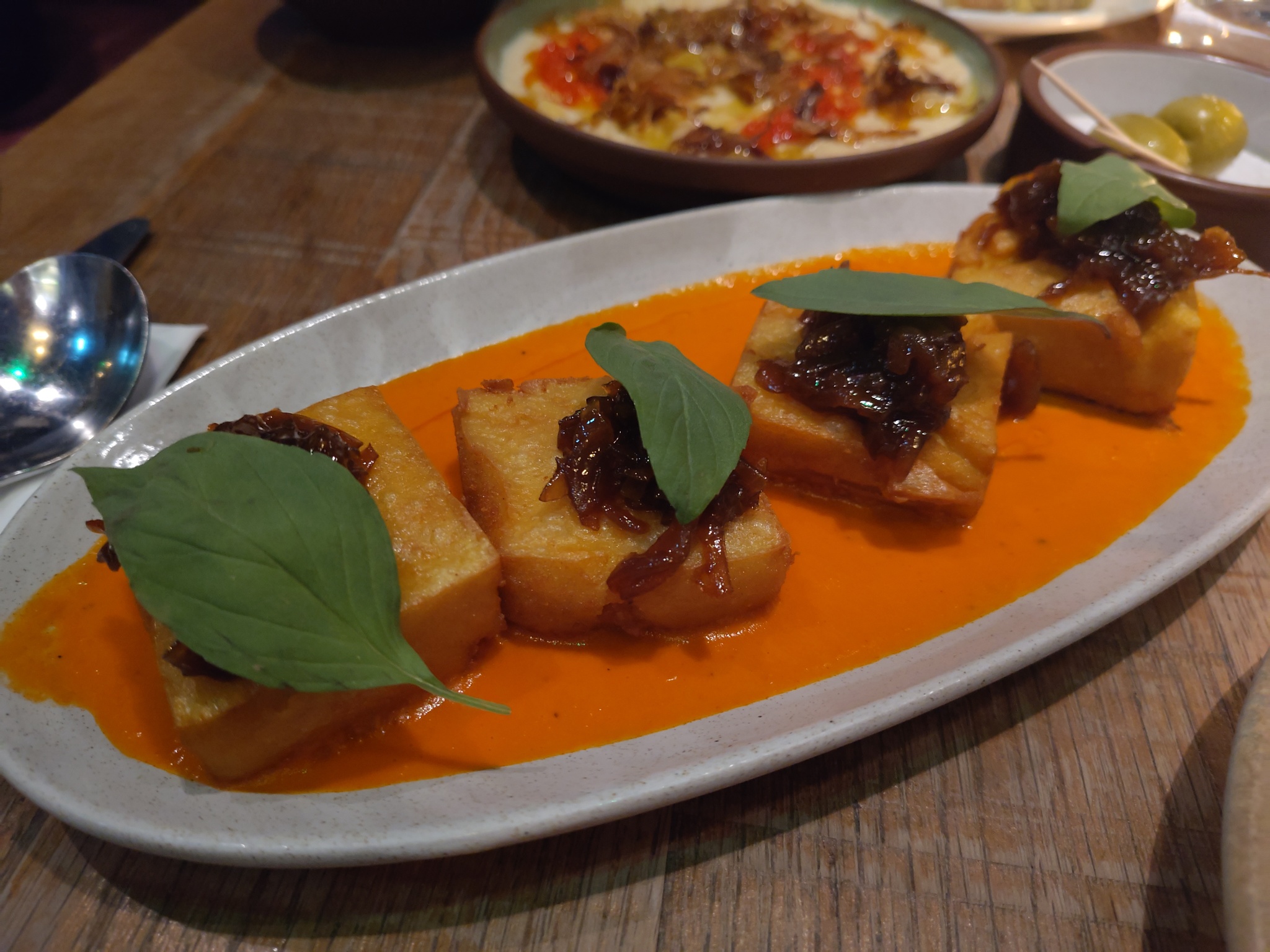 Tofu in Smokey Red Pepper Sauce