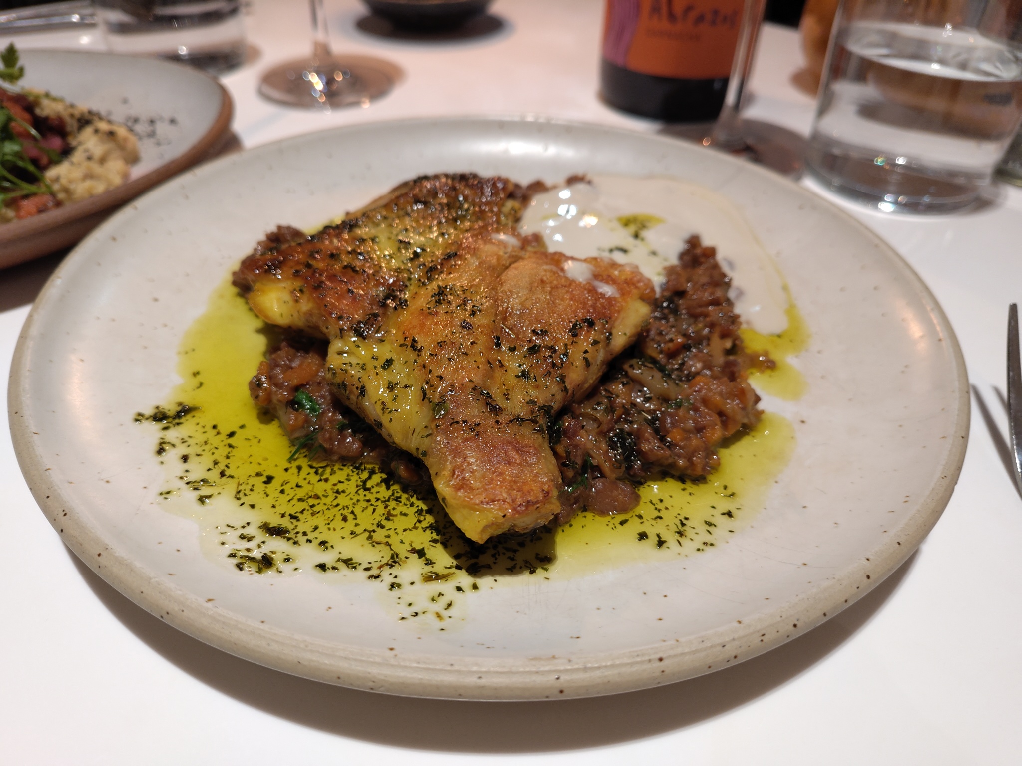 Crispy Chicken "Chop"