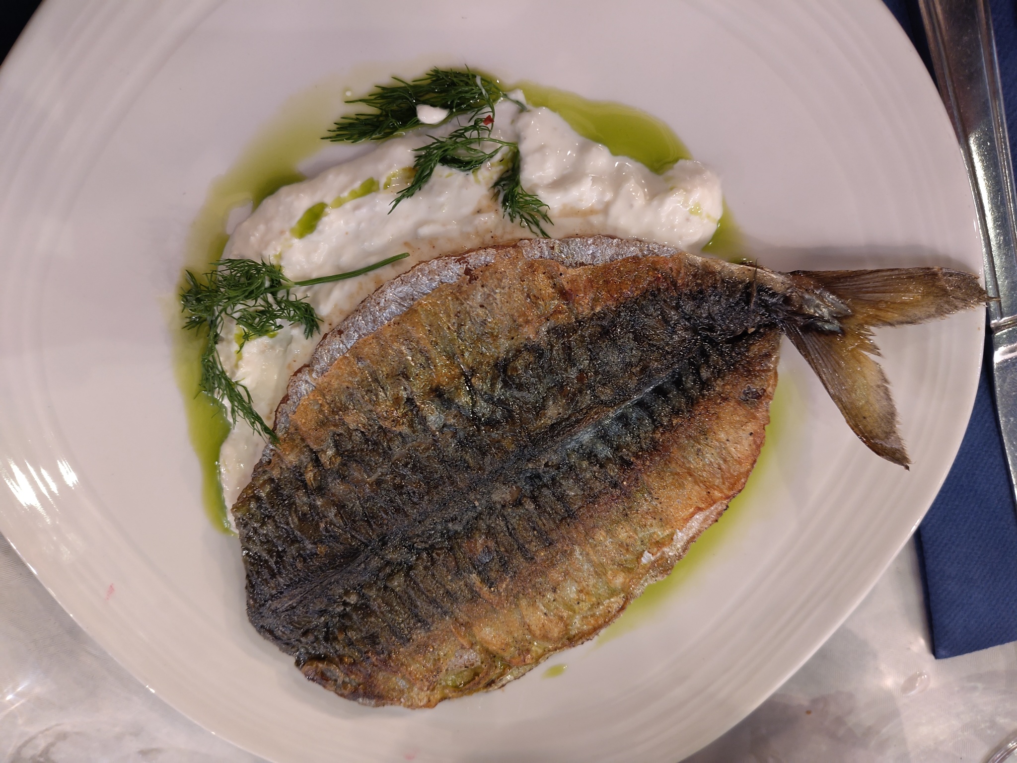 Mackerel with Horseradish Sauce