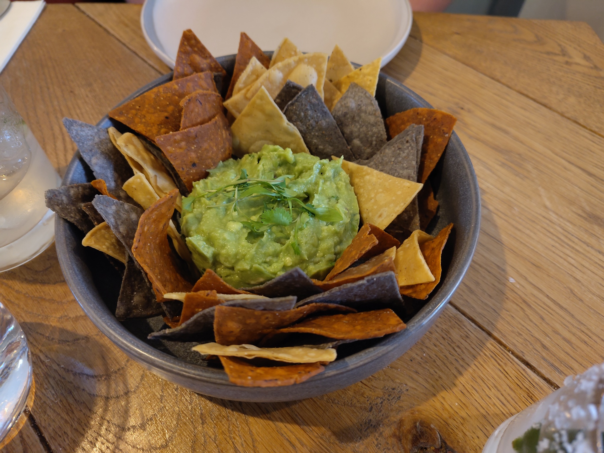 Tortilla Chips with Guacamole