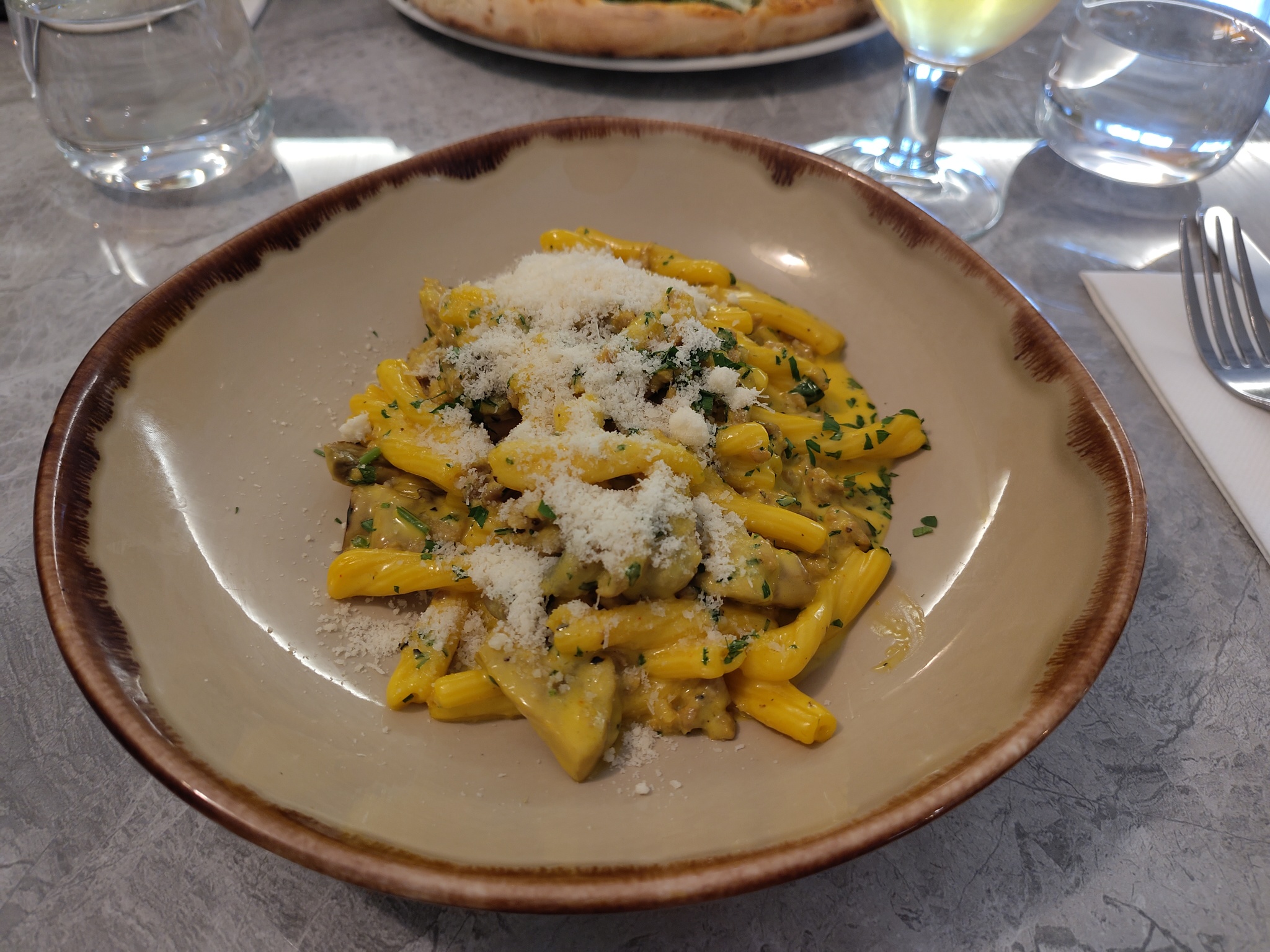 Rustichelle Salsiccia Pasta