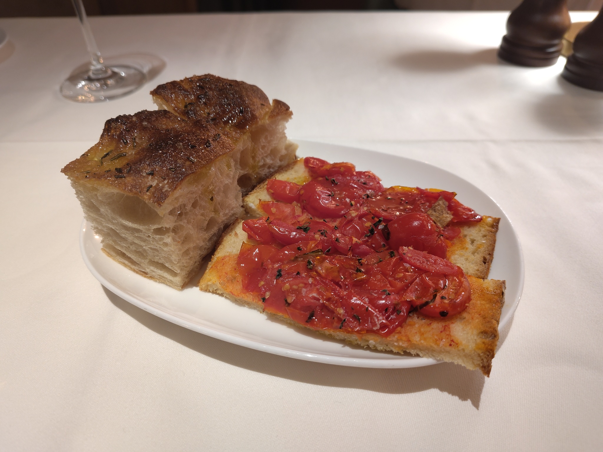 Focaccia and Bruschetta